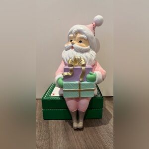 Adorable Shelf Santa Figurine with Gifts- NWT